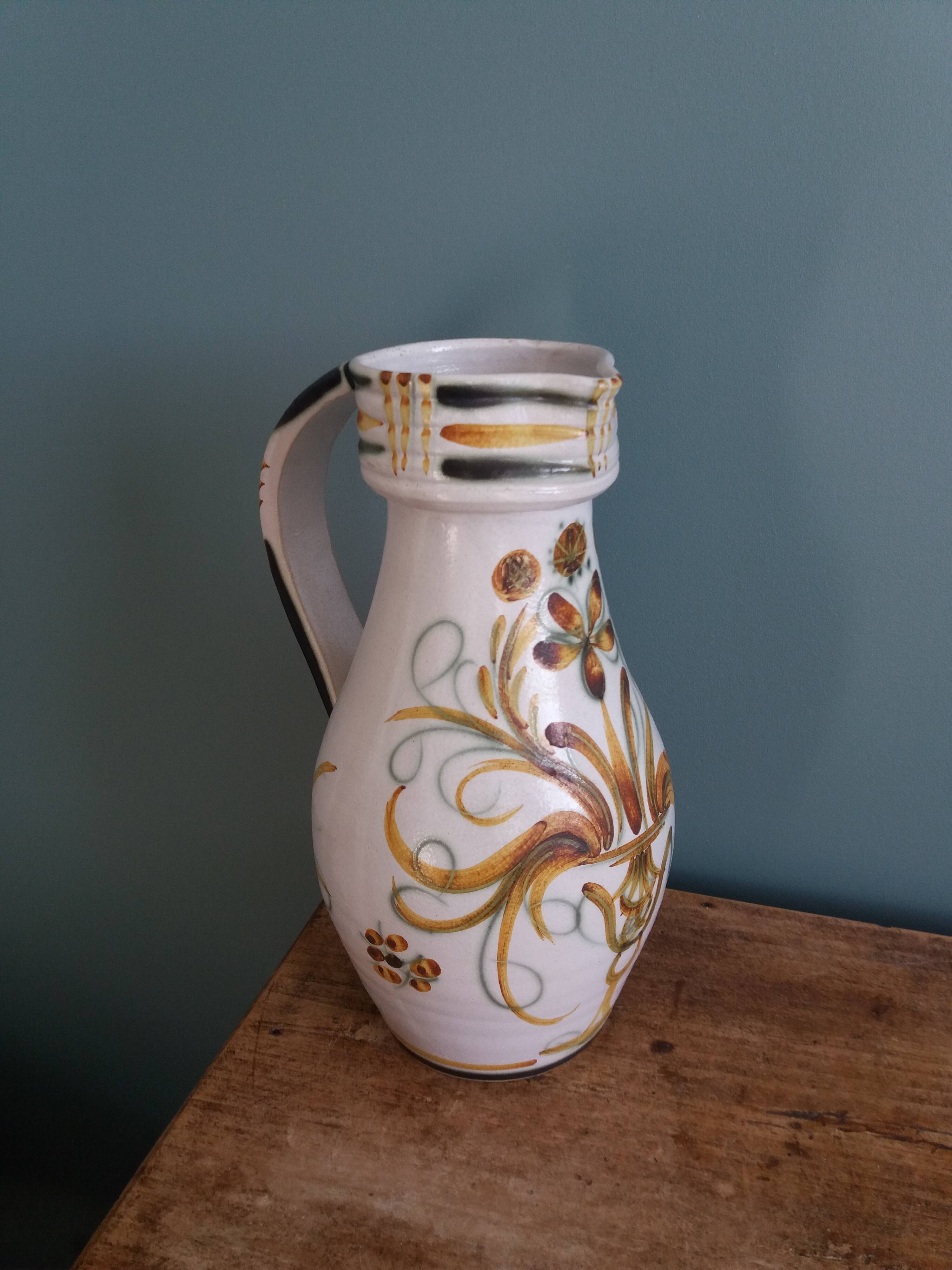 Pichet Keraluc Quimper G6 signé