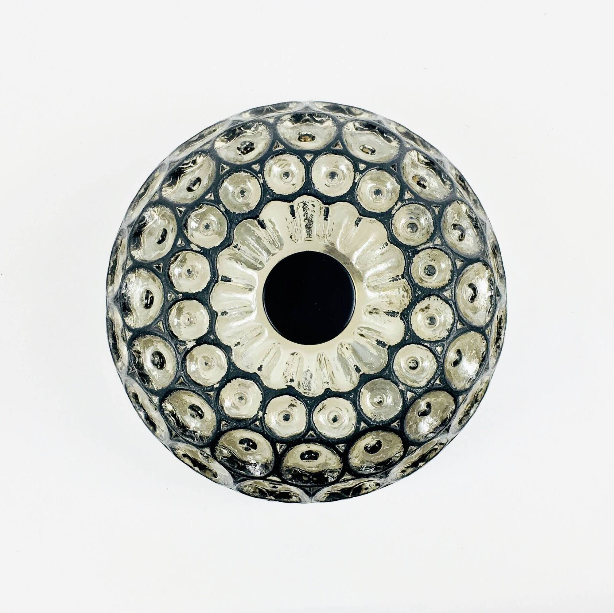 Mid-Century Glass Ceiling Lights or Wall Lamps from Limburg, Germany, 1960s