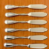 Christofle Galéa, fish cutlery, 6 forks, 6 knives.