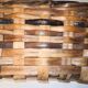 Rare antique wooden basket, retro vintage / 20th century