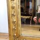 Antique fireplace mirror Napoleon III gilt wood nineteenth 98x146cm