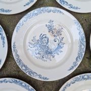 Service set in SG porcelain, Louis XV model.