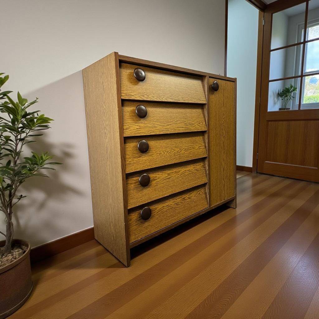 Commode, meuble à chaussures vintage