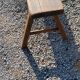 Farm table nineteenth century feet spindles 251cm and its 2 benches