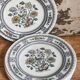 Six assiettes à dessert porcelaine Anglaise WOOD & SONS service Dorset