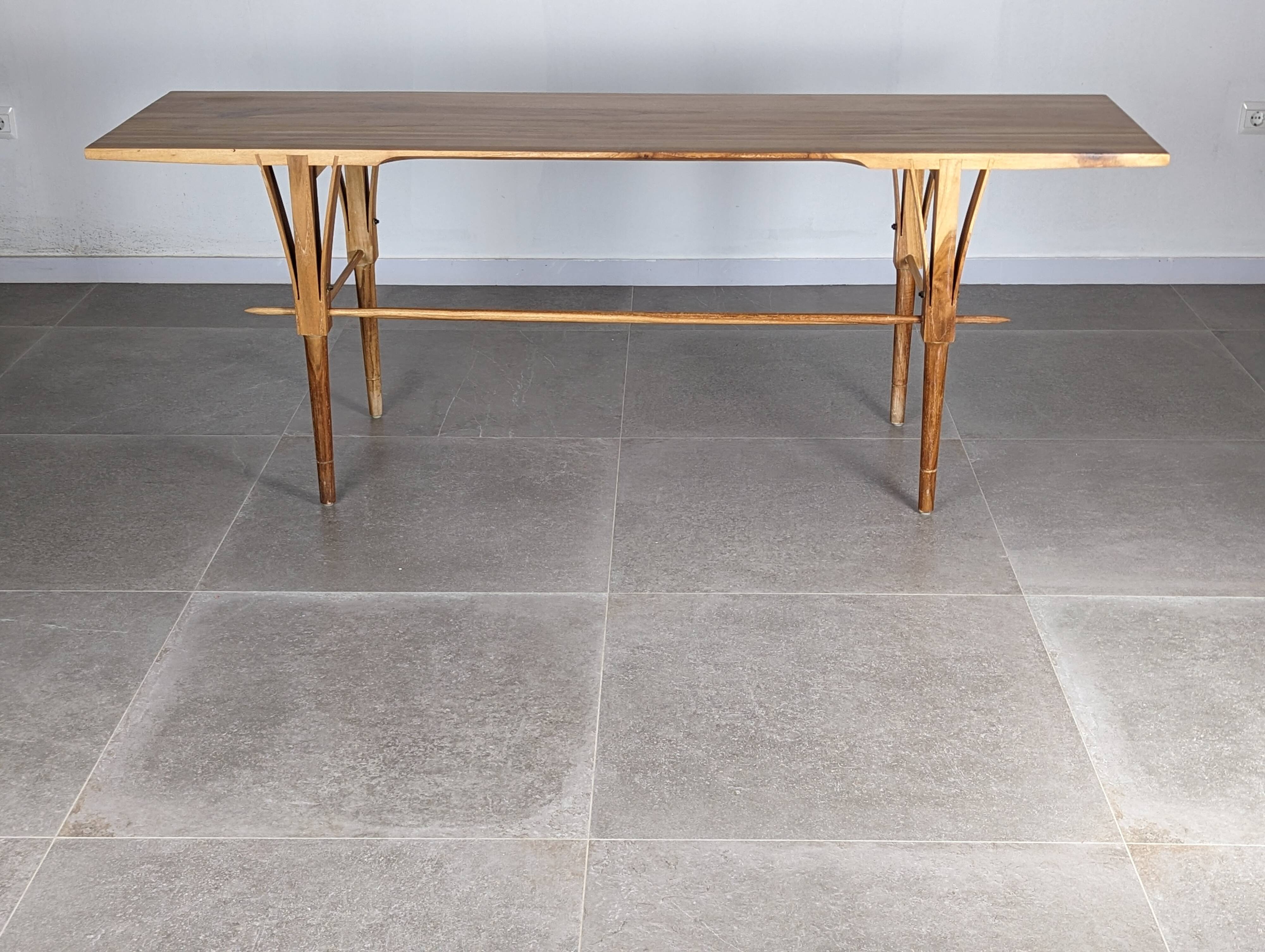 Danish desk table att. by Sven Ellekaer 1960s