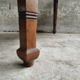 Antique oak table office table or kitchen table