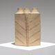 Brutalist Stoneware Soliflore, 1960s