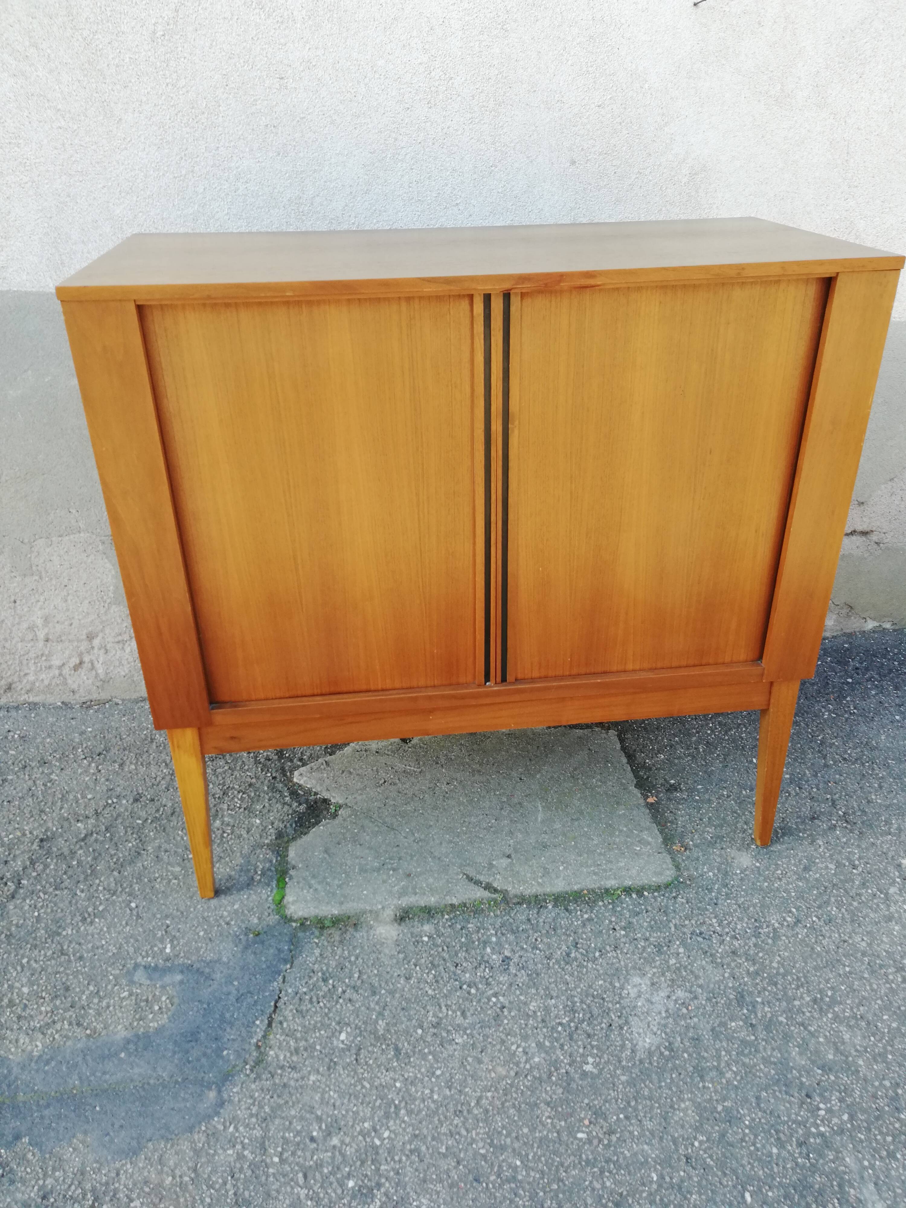 Vintage sliding-door buffet