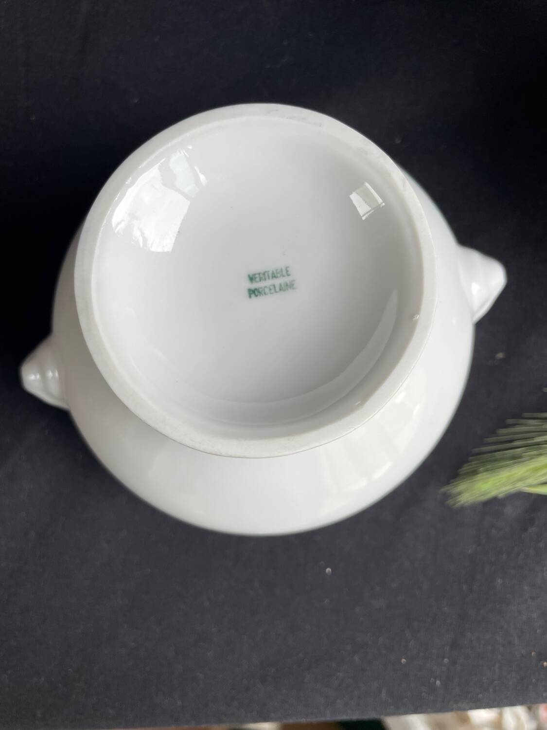 6 porcelain lion head soup bowls