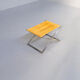 Tabouret pliant Poul Kjaerholm PK91 pour Fritz Hansen