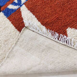 Handmade moroccan berber carpet 235 x 127 cm