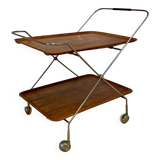 Modular serving cart "Scandinavian design Paul Nagel" 1950.