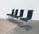 Vintage German cantilever dining chairs B20 by Tecta and Jean Prouvé, set of 4.