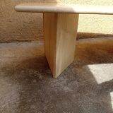 Travertine coffee table