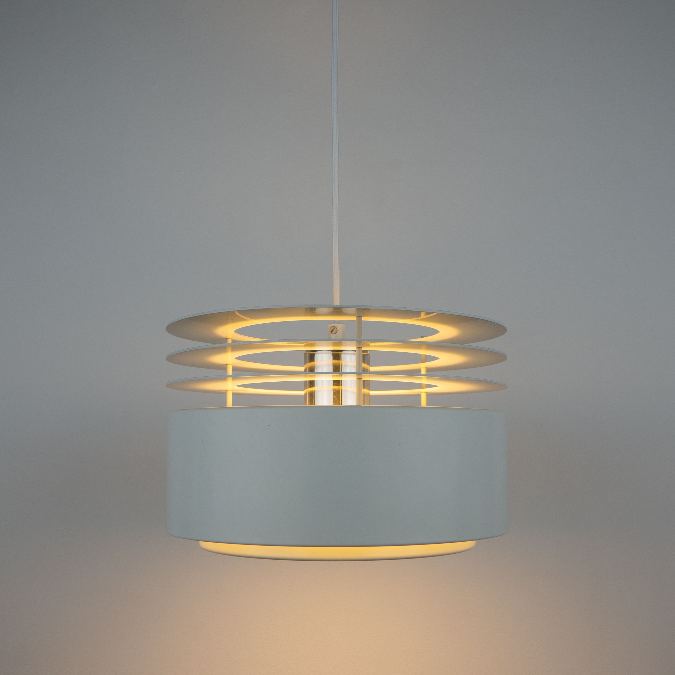 Danish vintage pendant lamp Hydra 2 by Jo Hammerborg, Fog og Morup, 1969