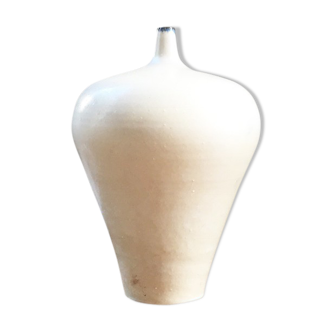 Vase blanc céramique