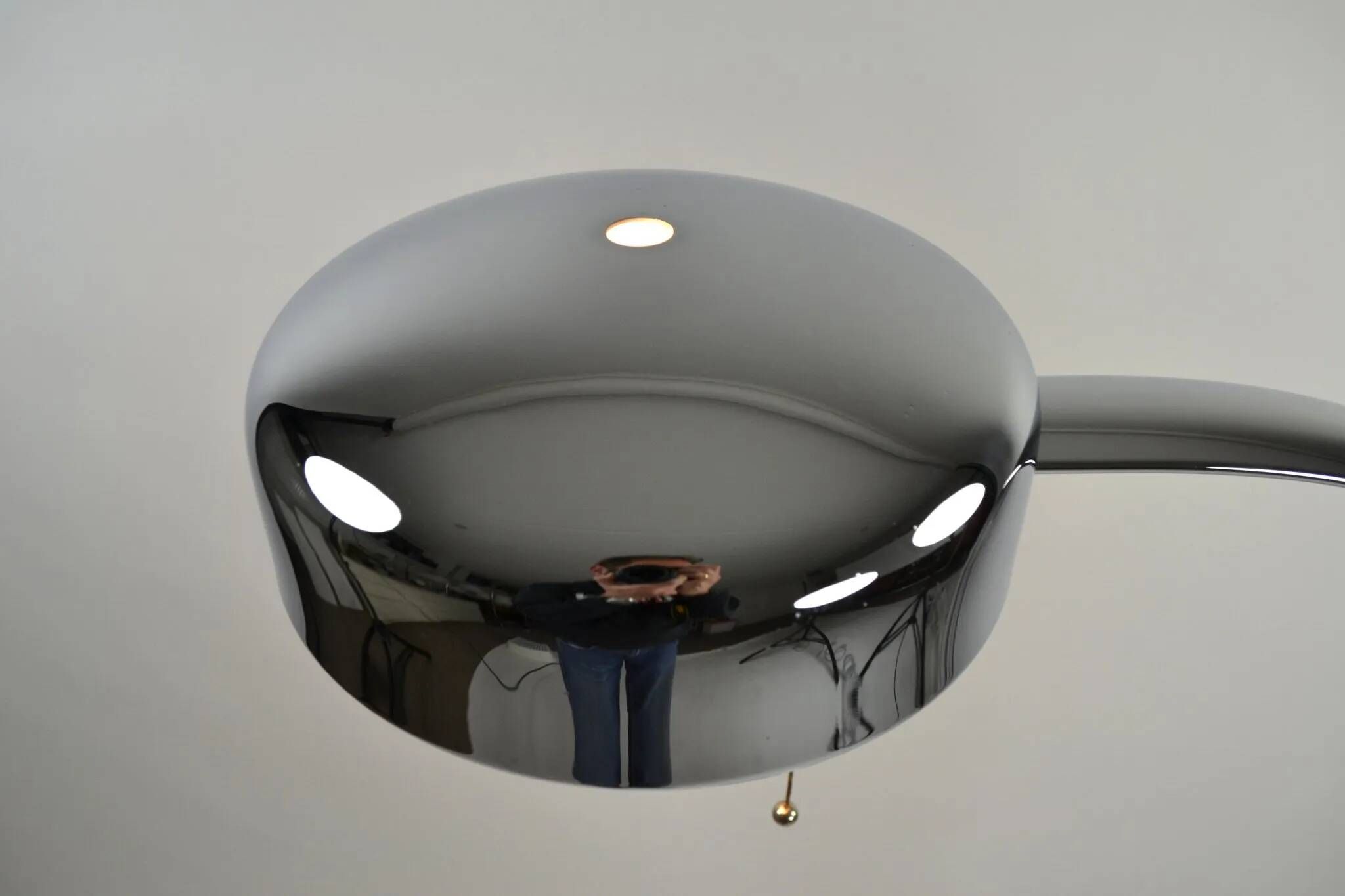 Floor Lamp Model 8010 “Arcade” by Richard Carruthers for Ateljé Lyktan, Sweden, 1970s