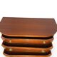 Large half-moon shaped chest of drawers/hall console, 1930s/1940s.
