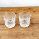 Paire de verres à eau style art déco