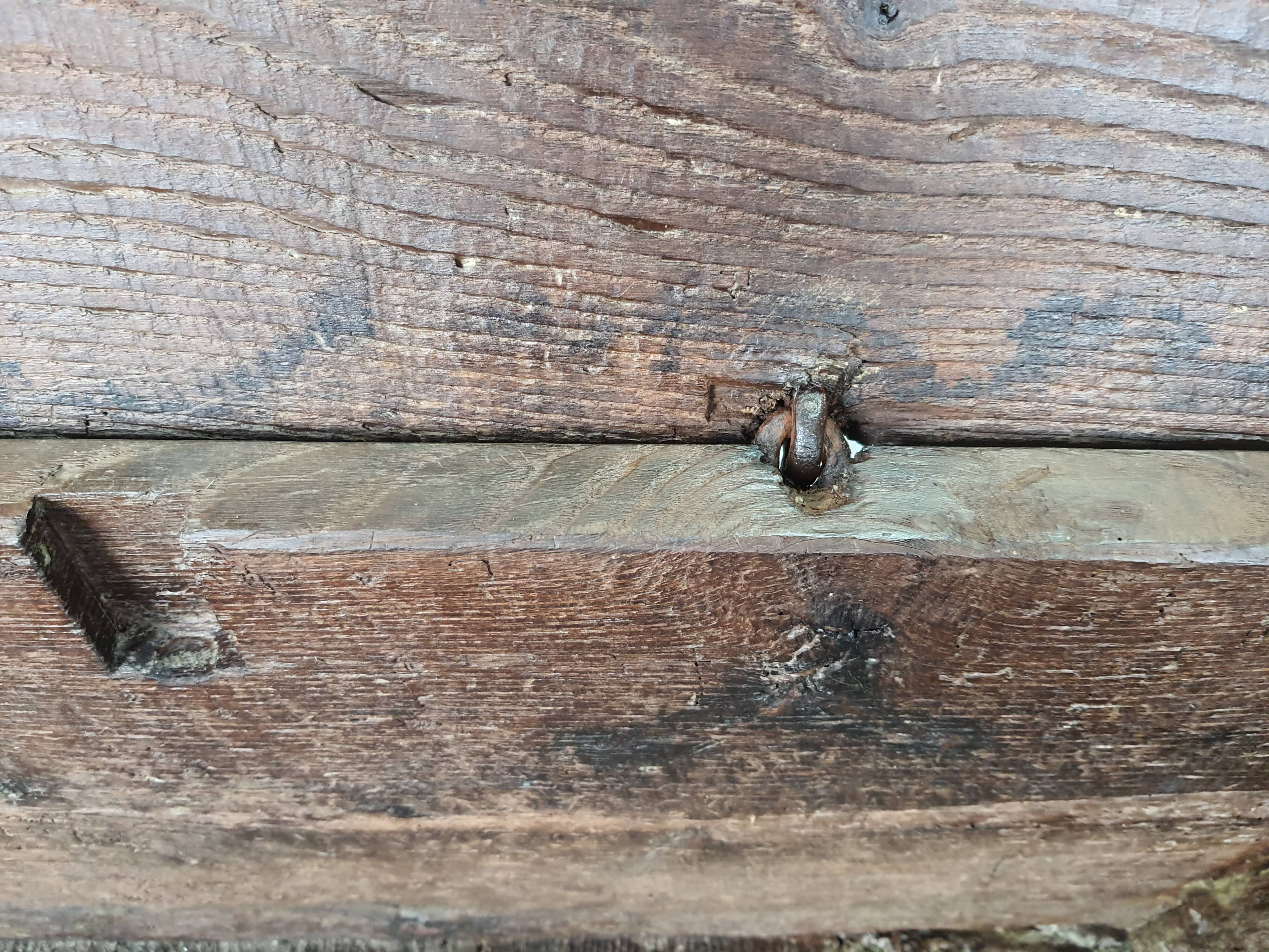 Maie ancient early 18th solid oak