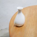 Vintage white porcelain vase by Seltmann Weiden, Germany