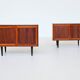 Pair of IB Kofod-Larsen cabinets in rosewood, Faarup, Denmark 1960.