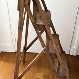 Wooden stepladder