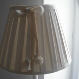Bedside table with lamp