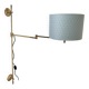 Large Vintage Adjustable Wall Lamp, 1970s