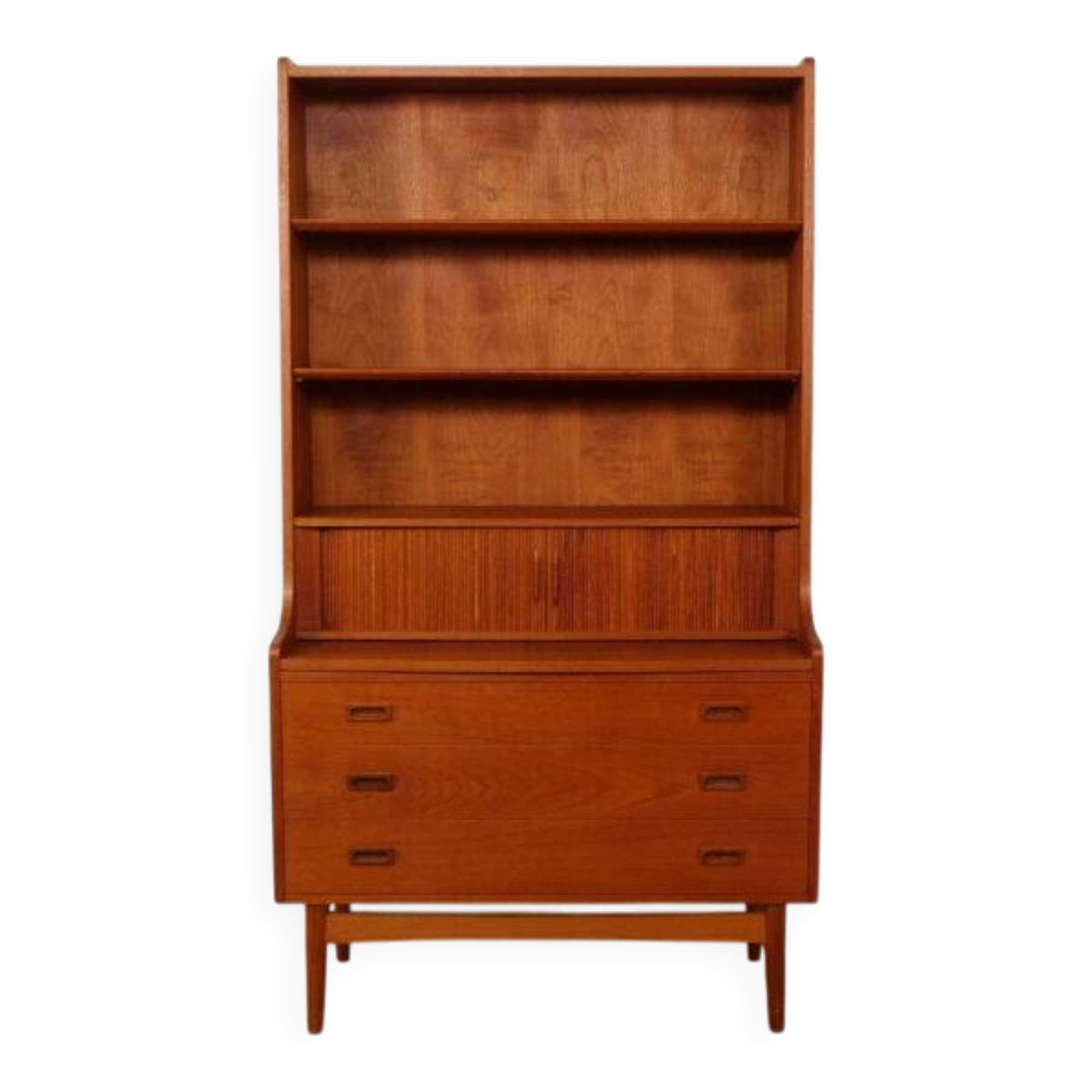 Vintage bookcase | Secretary | Teak | Johannes Sorth