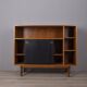 Vintage 1960s highboard sideboard in teak wood by italian design