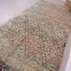 Tapis en laine marocain vintage 173 x 339 cm - Tapis fait main berbère style bohème