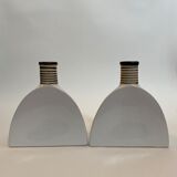 Duo ceramic vases