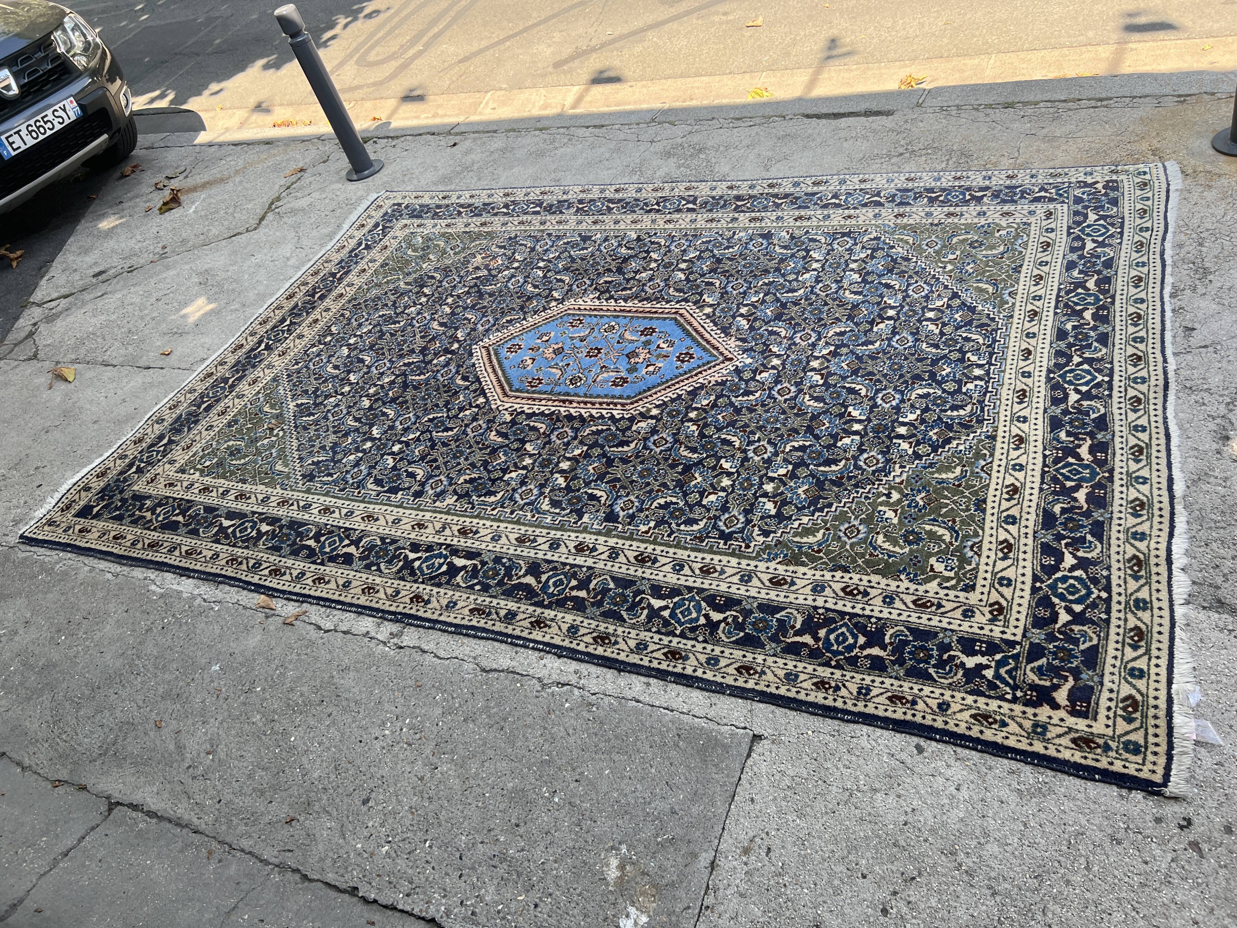 Persian carpet with Herati pattern 325x225cm