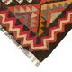 Turkish Handwoven Vintage Herki Kilim 80 cm x 350 cm