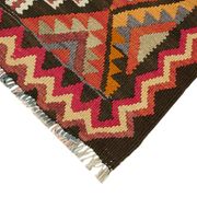 Turkish Handwoven Vintage Herki Kilim 80 cm x 350 cm