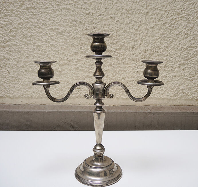 Metal candelabrum