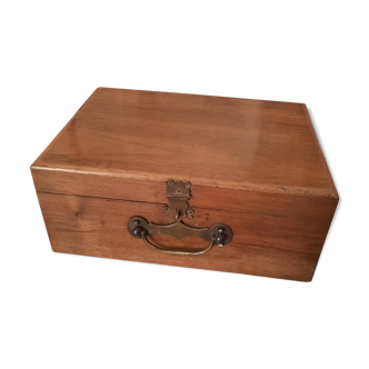 Old wooden box