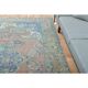 1970s Vintage Persian Handmade Wool Orange Oversized Rug  292x372