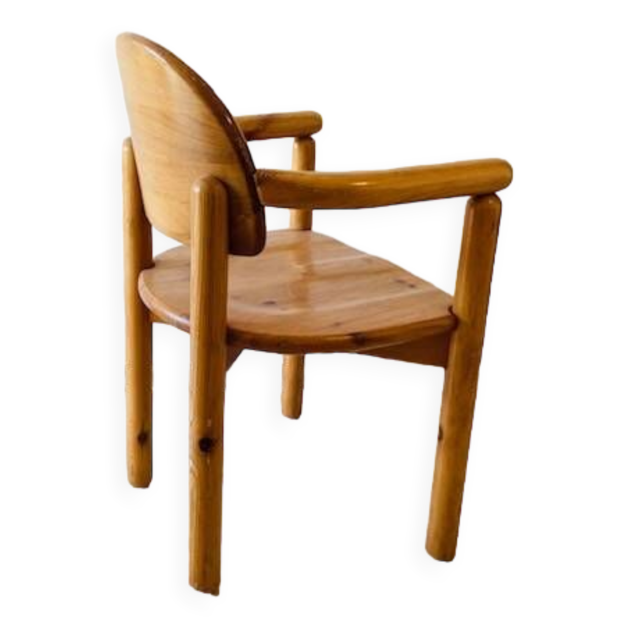 Rainer Daumiller armchair in solid pine