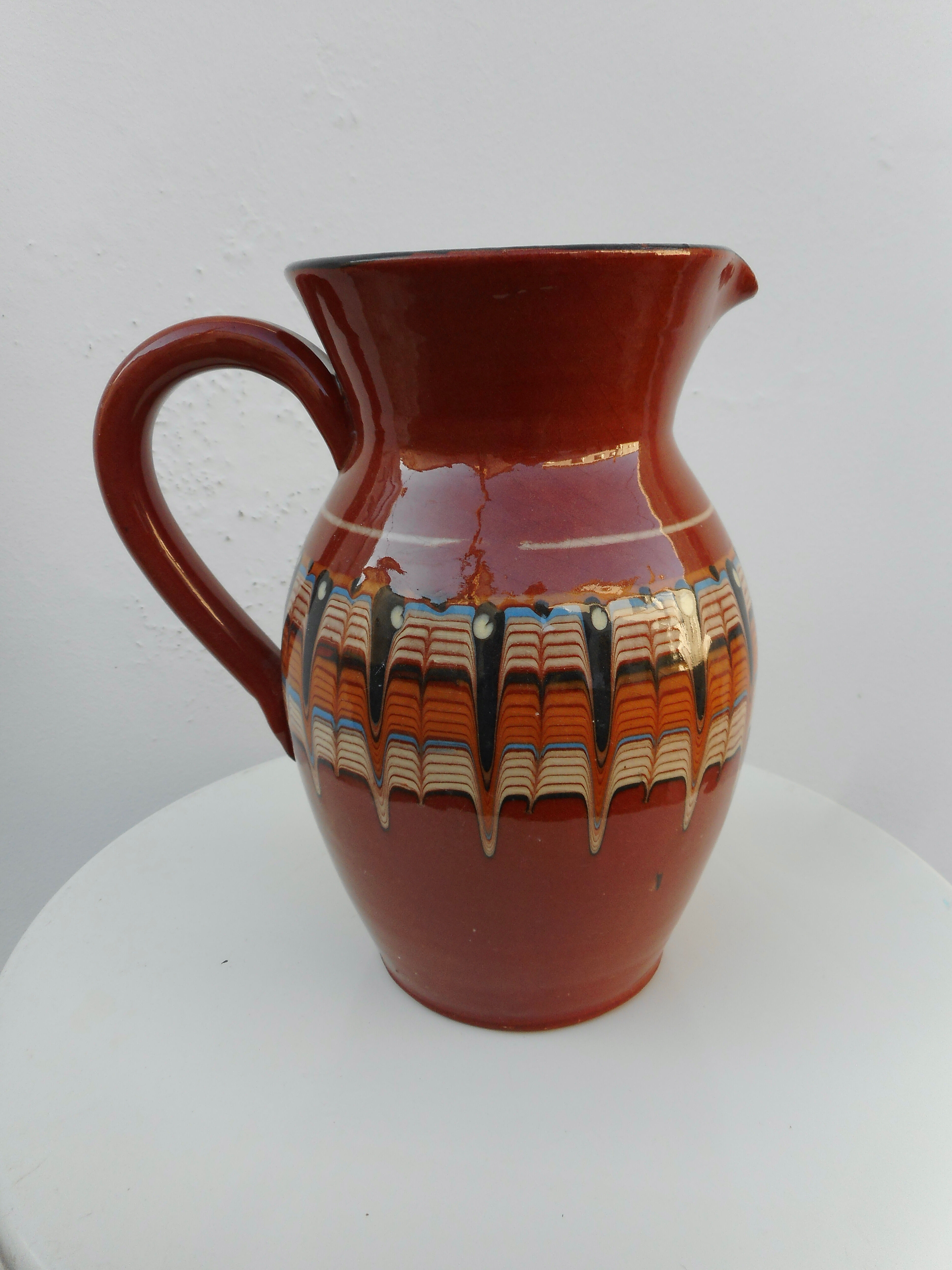 Ceramic pitcher