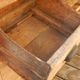 Old shop counter - Trade furniture with 13 walnut drawers
