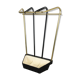 Original midcentury metal brass umbrella stand, Germany, 1950s