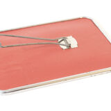 Barber mirror red back