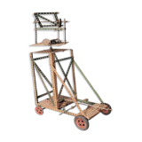 Old toy Meccano scaffolding