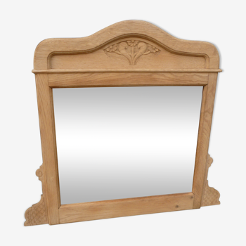 Solid oak mirror  73x95cm