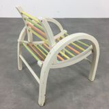 Baumann armchair with children's bars 50s