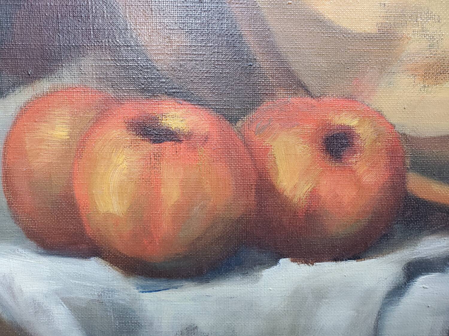 Still life painting signed J.Heitman