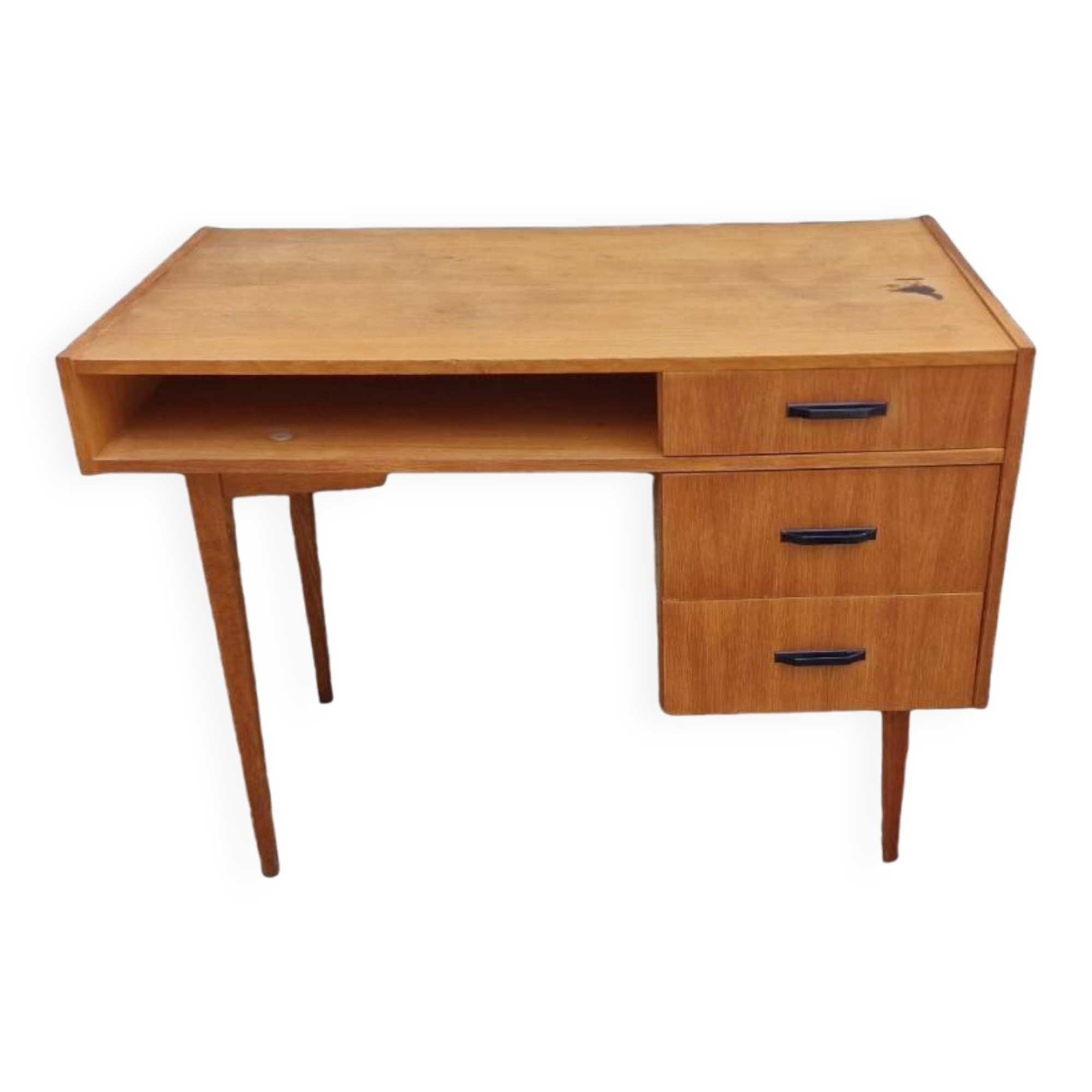 Vintage geometric desk